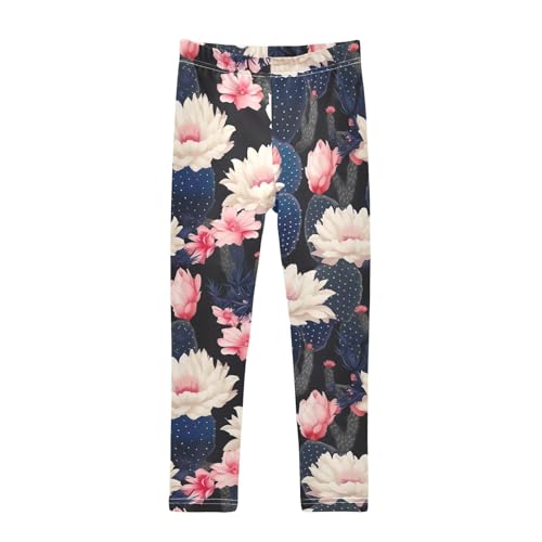 Girls' Leggings Flowers Floral Pink Kids Yoga Tights Pants 1 Pack 20850657
