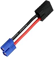 Vista 4 de 2 pares de adaptadores de cargador de batería para conector de identificación Traxxas a EC3 macho hembra, carga o conversión de enchufes de batería