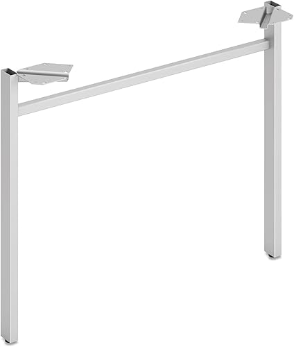 HON Mod Collection Worksurface - Soporte para patas en U, 30 pulgadas de ancho, color plateado disponible en Yaxa El Salvador