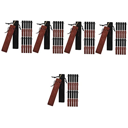 Sacs à stylos avec cordon de serrage pochette protection écriture noir