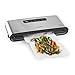 Price comparison product image Klarstein Foodlocker Pro Vacuum Sealer - 30cm, 120W, -0.8 Bar, 12 L/min Capacity, 2 Levels, 10 Vacuum Bags Included, Stainless Steel, Control Panel Touch-Function Lights, Silver/Black