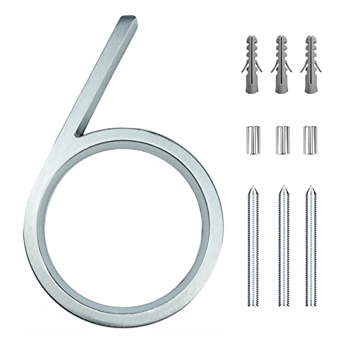 Numéro de porte 127mm 3D design pour embellir votre cour et votre boîte aux lettres