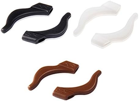 High elastic and lightweight style silicone Glasses fixed ear hook Anti-slip sleeve Earmuffs Ear hook lock 3 Pairs
