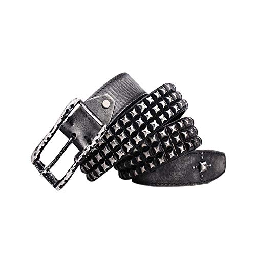 KSTYLE Cinture rivettate Fatte a Mano Originali in Vera Pelle per Uomini e Donne Che cercano personalità in Sella alla Cintura di Pelle Bovina di Primo