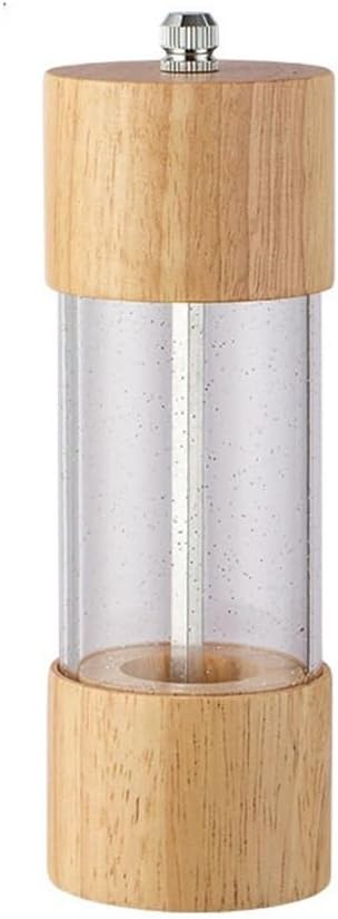 Transparent Acrylic Chili Grinder Manual Black Pepper Powder Grinding