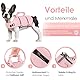 AOFITEE Schwimmweste Hund XL, Verstellbar Rettungswesten für Hunde Hundeschwimmweste Mit Griff, Ripstop Reflektierende Hund Schwimmweste Hohe Flotation Dog Life Jacket für Mittel Groß Hunde