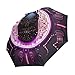 KAAVIYO Cool Abstract Horoscope Umbrella Windproof Automatic Foldable Umbrells Auto Open Close for Men Women Kids