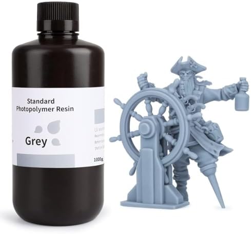 ELEGOO Standard 3D Printer Resin Grey 1000g