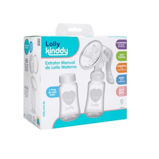 Lolly Extrator Manual Leite Materno 150Ml