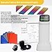VTSYIQI Handheld Spectrophotometer Color Difference Meter Colorimeter Test Equipment with USB Interface Ultra-high Repeatability ΔE*ab≤ 0.04 Aperture Φ8mm Φ11mm Storage 10000 Data 3.5 Inch Screen