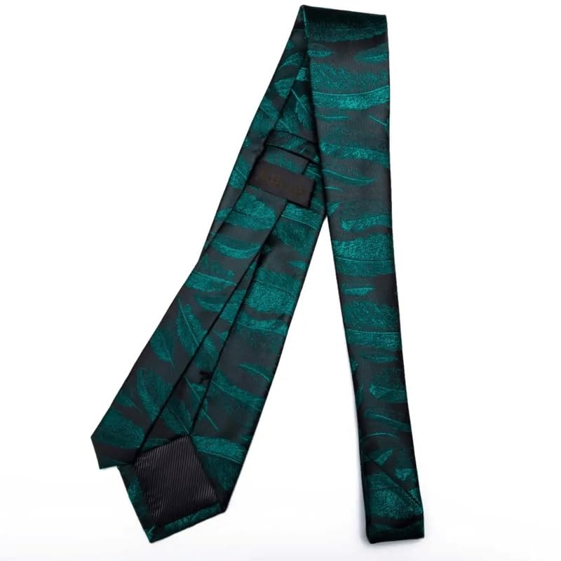 Corbata con moño floral de seda para hombre miniatura 6