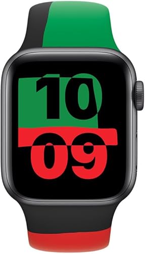 Vista 80 de Apple Correa de reloj - Correa deportiva (1.614 in) - (PRODUCT) ROJO - M/L (producto)rojo
