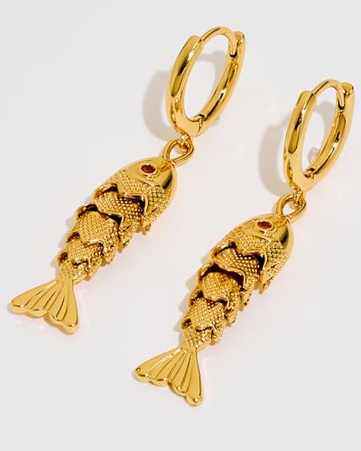 Boho Fish Shell Starfish Dangle Earrings For Women Statement Long Seashell Pearl Drop Earrings Summer Beach Jewelry4