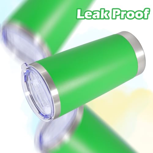 Image of 20oz Tumbler Insulated Tumblers Vacuum Coffee Mug with Lid Green 6Pack