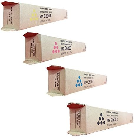 RICOH 841849, 841852, 841851, 841850 Juego de cartuchos de tóner de rendimiento estándar MP C4503