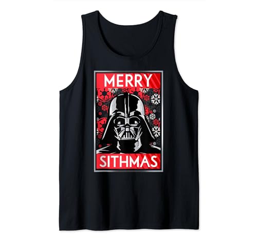 Débardeur Star Wars de Noël Darth Vader le haut festif Merry Sithmas pour homme