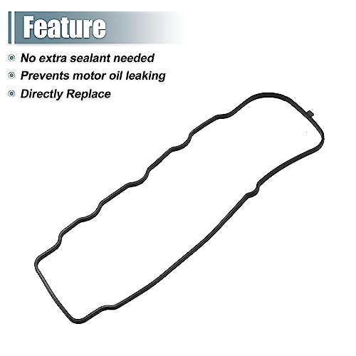 Image of X AUTOHAUX 1 Pcs Valve Cover Gasket Replacement NO.12341-PWC-000 for Honda Fit 2007-2008