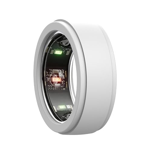 CYBERGARAGE�EFor Oura Ring 4 �P�[�X Gen4 �J�o�[ �V���R�� �ϏՌ� 2�Z�b�g �ی�J�o�[ Health For �I�[�������O �X�}�[�g�����O4 Ring4 ��4���� 10���`13��(�z���C�g)