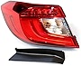 TBVECHI Tail Light Assembly For 2018 2019 2020 2021 2022Honda Accord Rear Left Driver Side LED Tail Light Brake Lamp, Rear Lamp Assembly Taillight Taillamp Replacement
