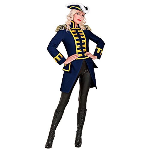 Widmann 48792 48792 Blue Guard Uniform, Parade Frack, Jacket, Coat, Circus Director, Costume, Carnival, Theme Party, Women - Image 3