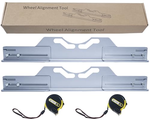 RIODEMBO Adjustable Toe Alignment Tool Plates with 2 Measuring...