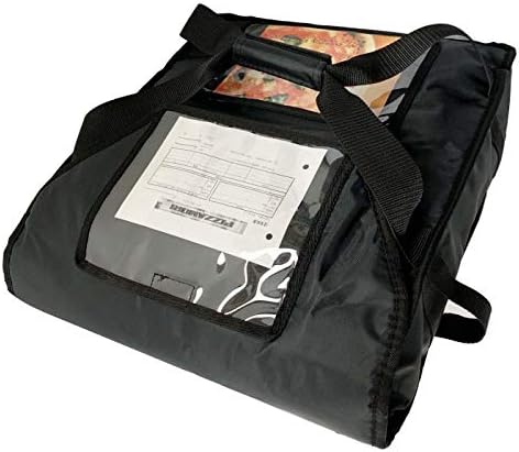 Amazon Co Jp 業務 ピザバッグ ブラック 黒 ハンドル付 縦47cm 横42cm 高さ14cm 宅配デリバリー用 ピザポーチ お寿司 お弁当配達にも最適 宅配バッグ 保温バッグ 保温性が高い 丈夫で軽量 ピザデリバリーバッグ 大容量 ホーム キッチン