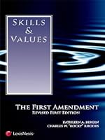 Skills & Values: The First Amendment 0769847749 Book Cover