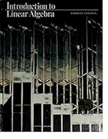 Introduction to Linear Algebra 003921835X Book Cover