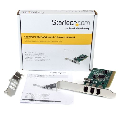 Startech PCI1394MP Startech4 Port Pci 1394A Firewire Adapter Card thumb #5