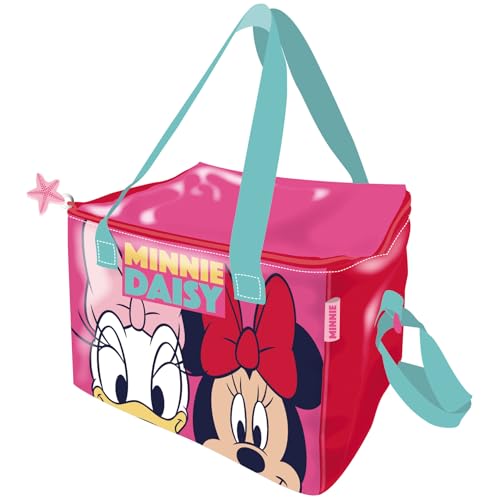 ARDITEX Kühltasche für Kinder, Minnie Mouse Disney, 22,5 x 15 x 16,5 cm, isoliert und robust, ideal für Picknick, Strand, Schule oder Ausflüge