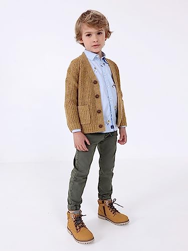 Mayoral Knit Cardigan for Boys M.Chestnut4