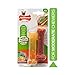 Nylabone Jouet dentaire à mâcher, lot de 2, en forme d’os, arômes hot dog et glace, pour les tout petits chiens (jusqu’à 7kg), mâchouilleurs modérés