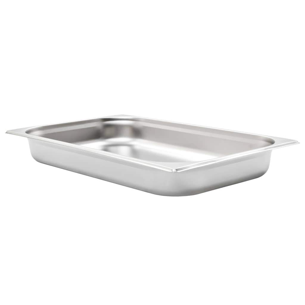 Accesorios para electrodomésticos de cocina Gastronorm contenedores 4 piezas GN 1/1 65 mm acero inoxidable hogar y jardín