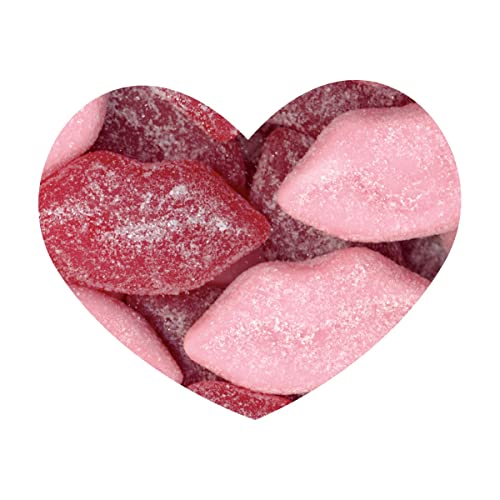 Jelly Belly Valentine Sour Pucker Lips 2.8 oz 12 unidades miniatura 2