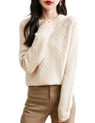 Chanyarn Women's 100% Merino Wool Sweater 2025...