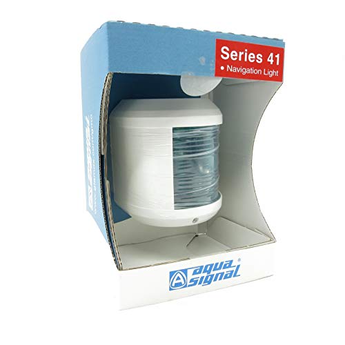 Aqua Signal Camping Zubehör 41 Steuerbordlaterne 12 V, weiß, 48335 Cover