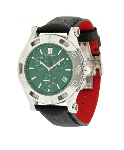Gianfranco Ferré Men's Watch GF9001J/06, Black/Green, Strap.