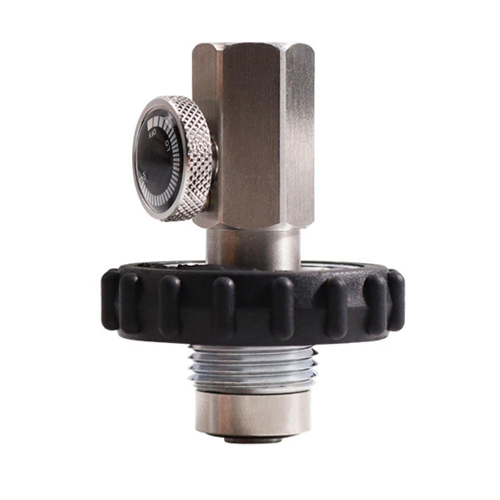 Littimoon Fill Station Charging Adapter Connector Fill Station Scuba Diving Regulator DIN G5/8-14 to Female 1/4NPT Scba