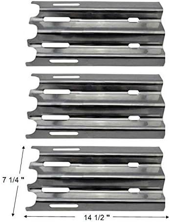 Replacement JA460, JA460N, JA460P, JA461, JA461P, JA480, JA480N, JA580, JA580P (3-Pack) Stainless Steel Heat Shield