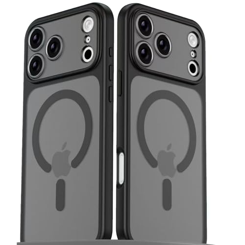 Coque iPhone 13 Pro Max noire rigide silicone mat antichoc et anti-rayures