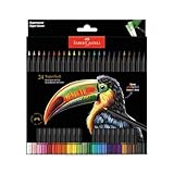 Lápis De Cor, Faber-Castell, Ecolápis Supersoft, 210724, 24 cores