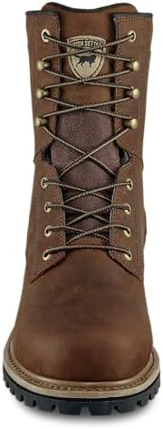 Irish Setter, Mesabi, Men’s, 8", Waterproof, Steel Safety Toe, Logger Boot, Brown, 9.5 D (Medium) | Image 5