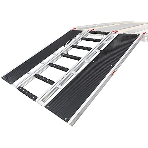 Black Ice SNO-6054-HDXW-S 5' x 54" Folding Snowmobile Ramp, Stud Protectors Cover