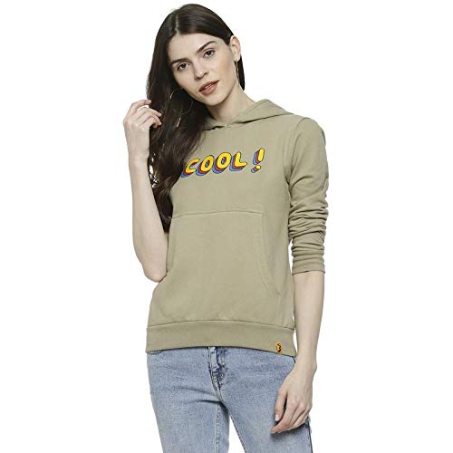 Image of PINACOLADA Women's Cotton Printed Hoodie