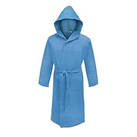 Accappatoio In Microfibra Morbida Con Cappuccio E Tasca - Unisex, Leggero E Assorbente - Foto 14