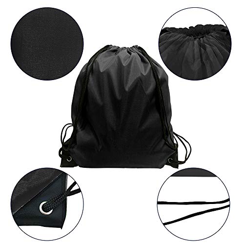 Drawsting Bags Backpack Bulk Cinch Bag Draw String Sport Bag 6 Color (48 pcs, 6 Color)
