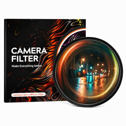 Camera Vortex Effect Filter 77MM for DSLR