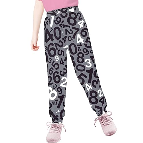 Renewold Sports Sweatpants Boys Athletic Pants Sweatpants Girls Casual Joggers Fashion Activewear