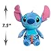 Disney’s Lilo & Stitch 7.5 Inch Stitch Plushie Stuffed Animal, Topical Theme, Alien, Kids Toys for Ages 2 Up by Just Play