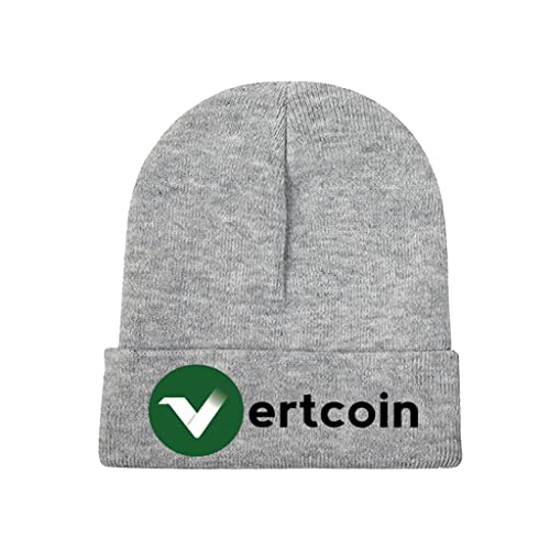 DuraMount Bonnet tricoté Special vertcoin VTC blockchain encrypted Knit without Eaves hat Skeleton without Eaves skis hat Soft hat Warm in Winter